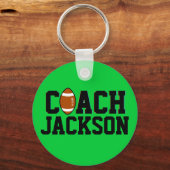 Football Coach Personalisiert Schlüsselanhänger (Vorderseite)