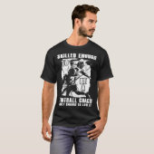 Football Coach Quotes Game Player Training Field T-Shirt (Vorne ganz)