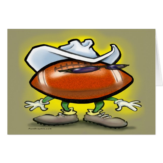 Football Cowboy (Vorderseite (Horizontal))
