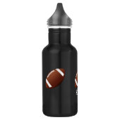 Football Custom Edelstahlflasche (Links)