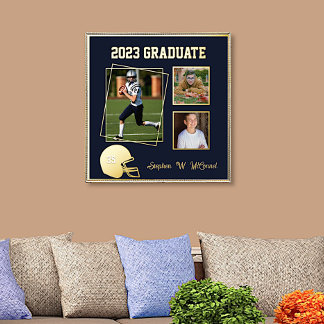 Football Custom Foto Abschluss Foil Prints Foliendrucke