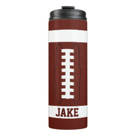 Football Custom Thermal Tumbler Thermosbecher