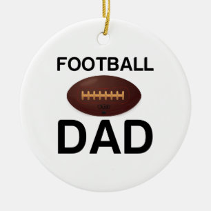 FOOTBALL DAD KERAMIK ORNAMENT