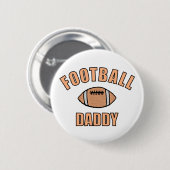 Football Daddy Zeichne und Text Button (Vorne & Hinten)