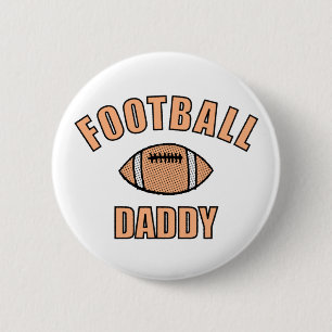 Football Daddy Zeichne und Text Button