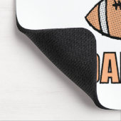 Football Daddy Zeichne und Text Mousepad (Ecke)