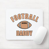 Football Daddy Zeichne und Text Mousepad (Mit Mouse)