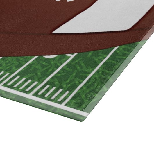 Football Design Cutting Board Schneidebrett (Ecke)