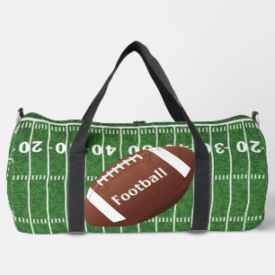 Football Design Duffel Bag Duffle Bag