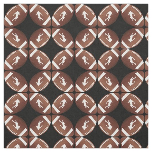 Football Design Fabric Stoff (Muster)