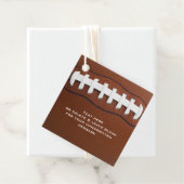 Football Design Fevor Card Geschenkanhänger (Beispiel)