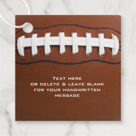 Football Design Fevor Card Geschenkanhänger