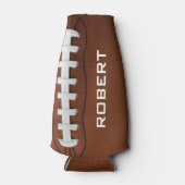 Football Design Flasche Cooler Flaschenkühler (Vorderseite)