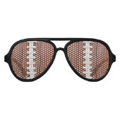 Football Design Foto Sonnenbrillen Shades (Vorderseite)