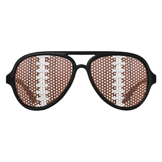 Football Design Foto Sonnenbrillen Shades (Vorderseite)