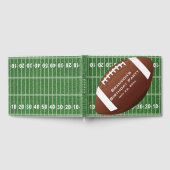 Football Design Gästebuch (Voll)