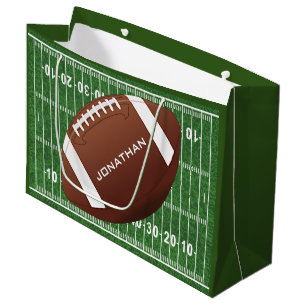 Football Design Geschenktasche Große Geschenktüte