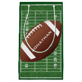 Football Design Geschenktasche Kleine Geschenktüte (Vorderseite)