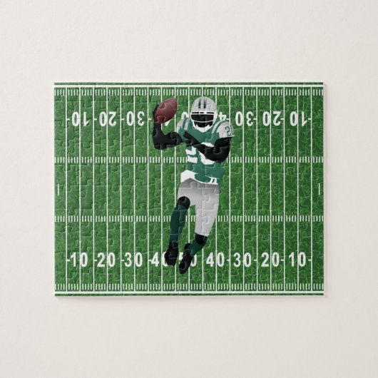Football Design Jigsaw Puzzle (Horizontal)