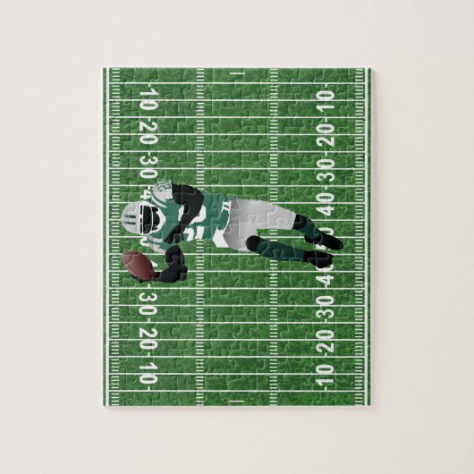 Football Design Jigsaw Puzzle (Vertikal)