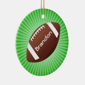 Football Design Ornament (Rechts)