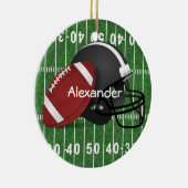 Football Design Ornament (Rechts)