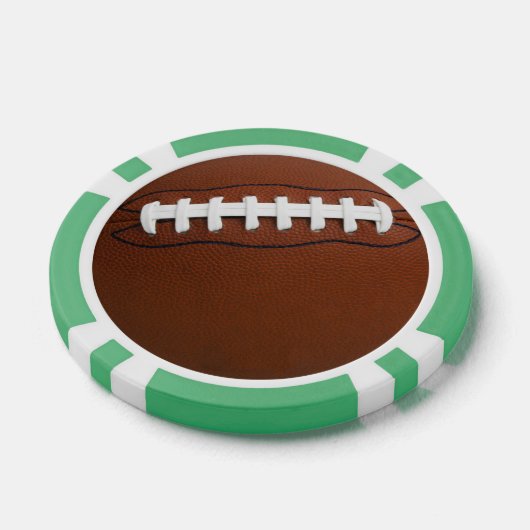 Football Design Poker Chips (Einzeln)