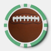 Football Design Poker Chips (Vorderseite)