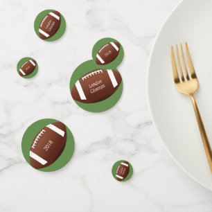 Football Design Table Confetti Konfetti