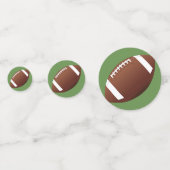 Football Design Table Confetti Konfetti (Vorderseiten)