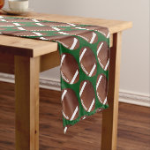 Football Design Table Runner Kurzer Tischläufer (Beispiel)