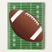 Football Design Weekly/Monatsplaner Planer (Rückseite)
