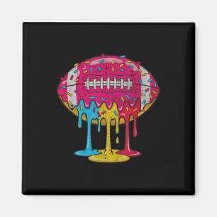 Football-Drip-Eiscreme-Fan-Sprinkles-Spieltag-Vin Magnet