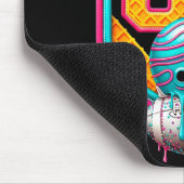 Football Drip Number 67 Football Player Mousepad (Ecke)