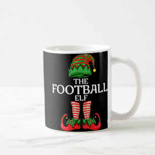 Football Elf Weihnachtsfamilie Matching Group Kaffeetasse