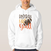 Football Fall & Y'all Hoodie (Vorderseite)