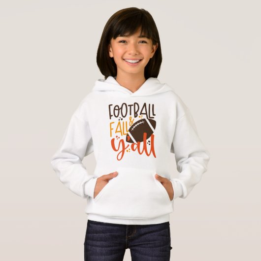 Football Fall & Y'all Hoodie (Vorne ganz)