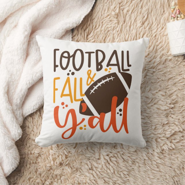 Football Fall & Y'all Kissen (Decke)
