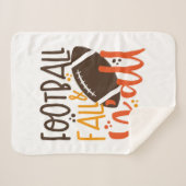 Football Fall & Y'all Sherpadecke (Vorderseite (Horizontal))
