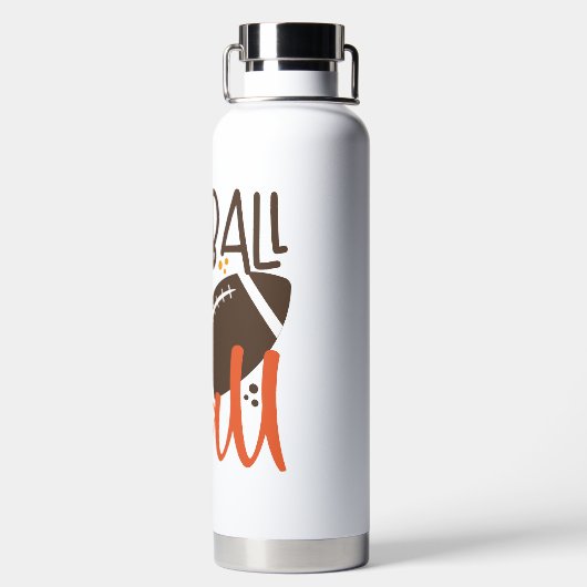 Football Fall & Y'all Trinkflasche (Rückseite)