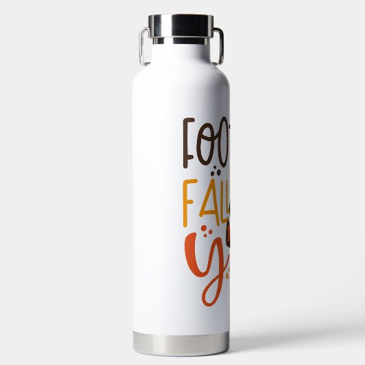 Football Fall & Y'all Trinkflasche (Vorderseite)