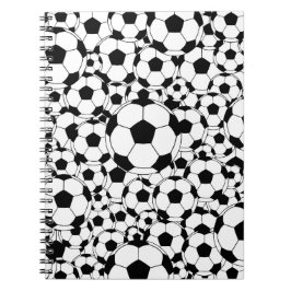 Football Fan Cover Notebook  Soccer Ball Journal Notizblock