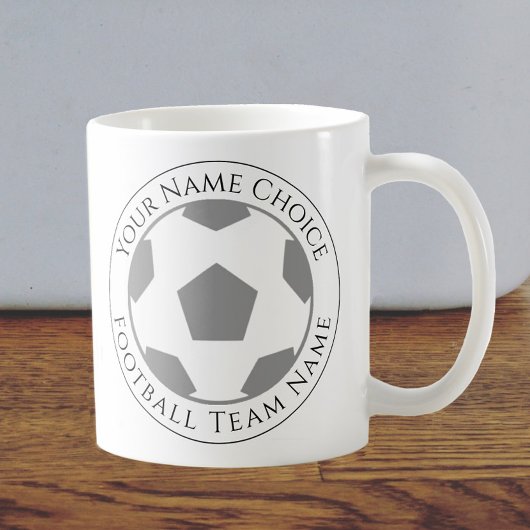 Football Fan Name & Football Club Kaffeetasse
