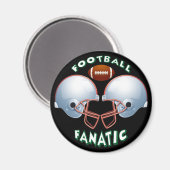FOOTBALL FANATIC MAGNET (Vorderseite/Rückseite)