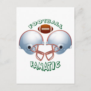 FOOTBALL FANATIC POSTKARTE