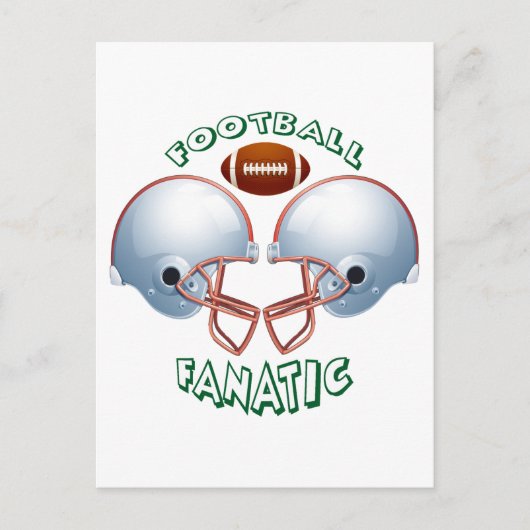 FOOTBALL FANATIC POSTKARTE (Vorderseite)