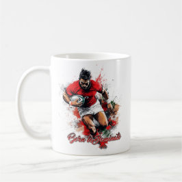 Football Fans Graphic and Text Kaffeetasse