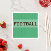 FOOTBALL Feldmarkierungsmarkierung Serviette (Beispiel)