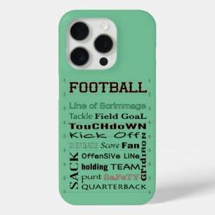 FOOTBALL Feldtypografie Case-Mate iPhone Hülle