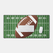Football Field and Ball Design Desk Mat Schreibtischunterlage (Tastatur & Maus)